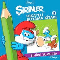 Şirinler Hikayeli Boyama Kitabı 3 / Sihirli Yumurta