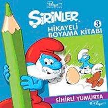 Şirinler Hikayeli Boyama Kitabı 3 / Sihirli Yumurta