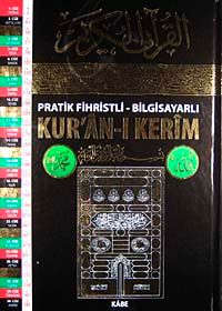Pratik Fihristli Bilgisayarlı Kur'an-ı Kerim (Rahle Boy)
