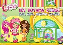 Çilek Kız - Dev Boyama Kitabı
