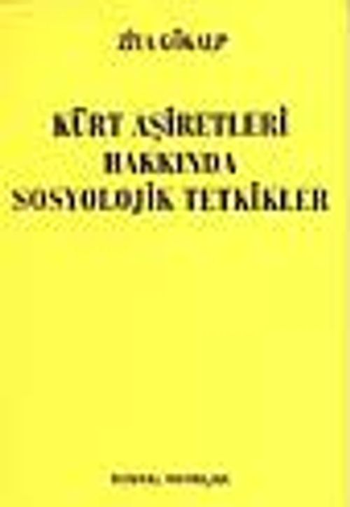 Kürt Aşiretleri Hakkında Sosyolojik Tetkikler