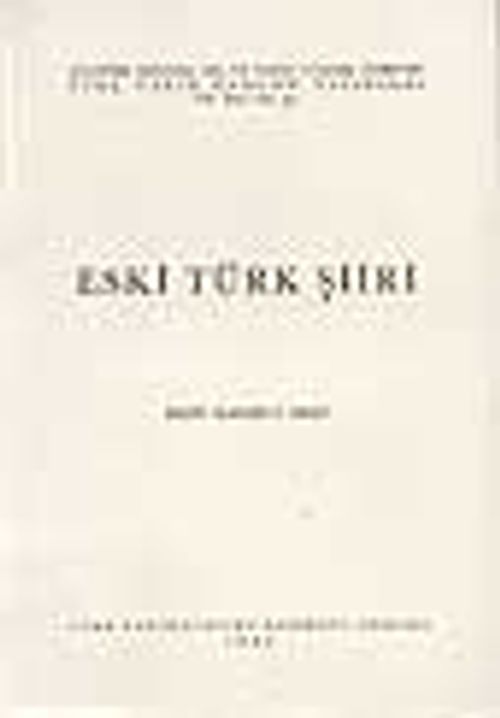 Eski Türk Şiiri