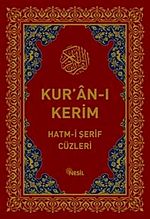Kur'an-ı Kerim Hatm-i Şerif Cüzleri (Kutulu)
