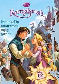 Rapunzel'in Çıkartmalı  Oyun Kitabı