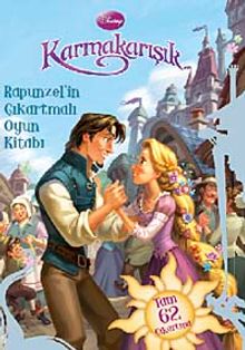 Rapunzel'in Çıkartmalı  Oyun Kitabı