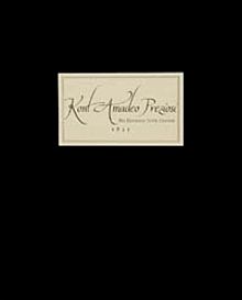 Kont Amadeo Preziosi Bir Ressamın Seyir Defteri & Özel Kutusu ve Karakalem Desen Albümü İle Birlikte