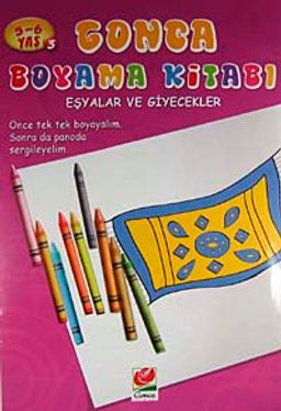 Eşyalar ve Giyecekler / Gonca Boyama Kitabı -3