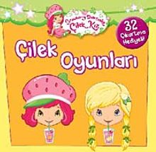 Çilek Kız - Çilek Oyunları (32 Çıkartma Hediyeli)