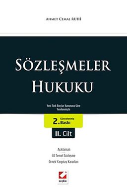 Sözleşmeler Hukuku (2 Cilt)