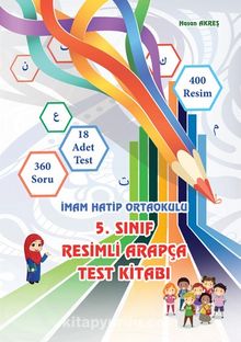 5. Sınıf Resimli Arapça Test Kitabı - Hasan Akreş