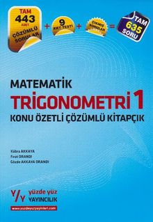 LYS MatematikTrigonometri 1 Konu Özetli Çözümlü 