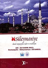 Süleymaniye & Ulusal Sempozyum Şehir ve Medeniyet 