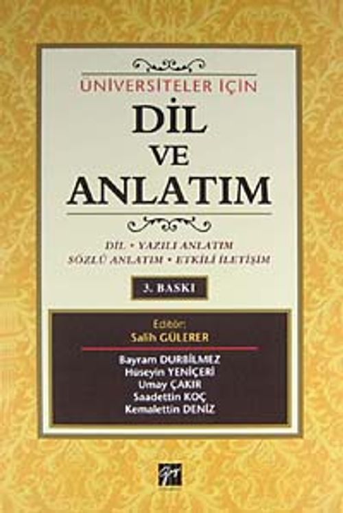 Üniversitler İçin Dil ve Anlatım