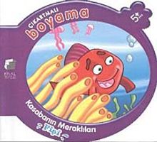 Çıkartmalı Boyama-Kasabanın Meraklıları Fişi