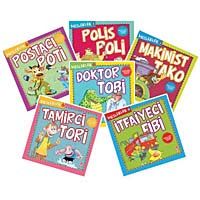 Meslekler (4 Yaş ve Üzeri) / Masallarla Davranış Eğitimi (6 Kitap)