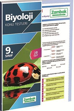 9. Sınıf Biyoloji Konu Testleri (28 Test)