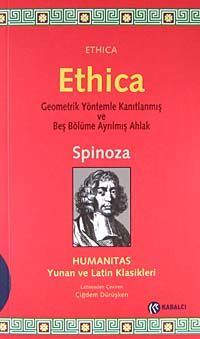 Ethica (Şamuha)& Geometrik Yöntemlerle Kanıtlanmış ve Beş Bölüme Ayrılmış Ahlak
