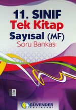 11. Sınıf Tek Kitap Sayısal (MF) Soru Bankası