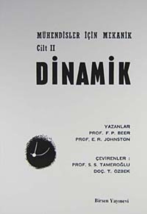 Dinamik & Mühendisler İçin Mekanik Cilt II
