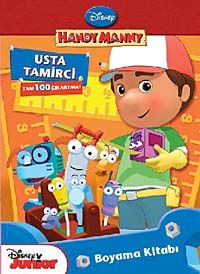Usta Tamirci Boyama Kitabı / Handy Manny