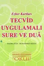 Tecvid Uygulamalı Sure ve Dua / Ezber Kartları