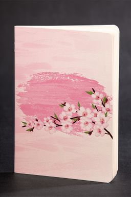 Akıl Defteri - Dokun ve Hisset Serisi - Kiraz Çiçekleri Pembe