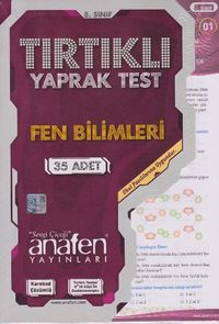8. Sınıf Fen Bilimleri Tırtıklı Yaprak Test (35 Adet)