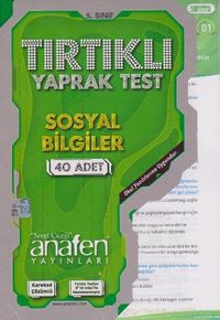 5. Sınıf Sosyal Bilgiler Tırtıkı Yaprak Test (40 Adet)