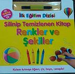 Silinip Temizlenen Kitap-Renkler ve Şekiller