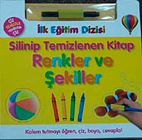 Silinip Temizlenen Kitap-Renkler ve Şekiller