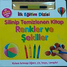 Silinip Temizlenen Kitap-Renkler ve Şekiller