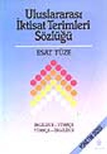 Uluslararası İktisat Terimleri Sözlüğü