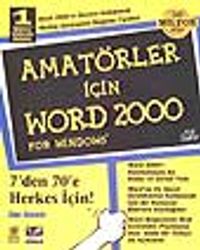 Amatörler için Word 2000- For Windows
