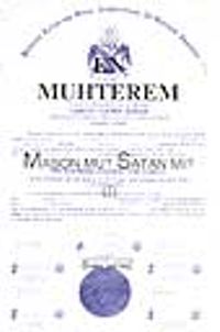 En Muhterem Mason Mu? Satan Mı?