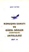 Konuşma Sanatı ve G&uuml;zel S&ouml;zler (&Ouml;zdeyişler) Antolojisi 2 Cilt takım