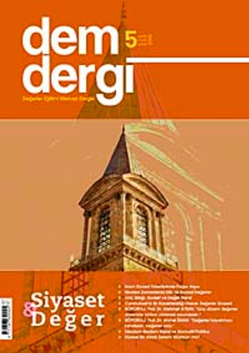 Değerler Eğitimi Dergisi 5. Sayı Ocak-Şubat 2009