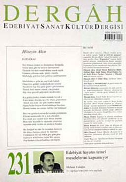 Dergah Edebiyat Sanat Kültür Dergisi Sayı:231 Mayıs 2009