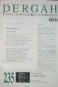 Dergah Edebiyat Sanat Kültür Dergisi Sayı:235 Eylül 2009