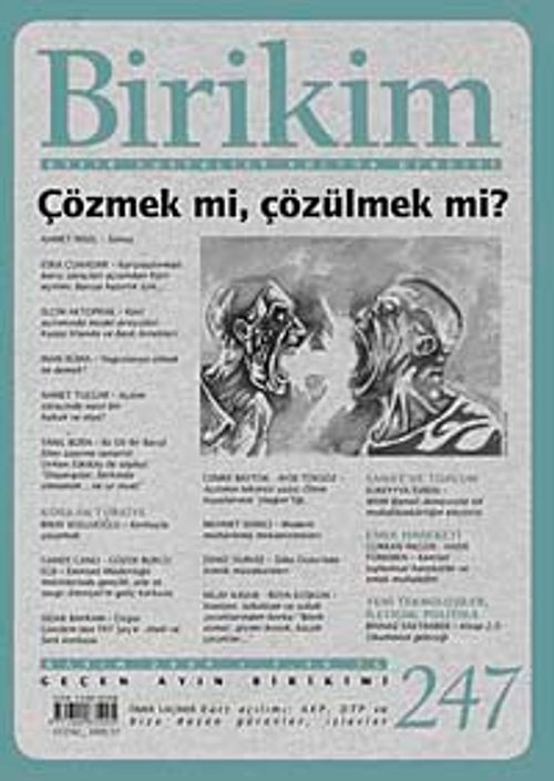 Birikim / Sayı:247  Yıl: 2009 / Aylık Sosyalist Kültür Dergisi