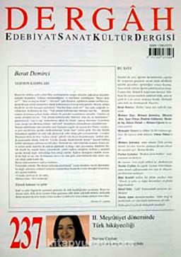 Dergah Edebiyat Sanat Kültür Dergisi Sayı:237 Kasım 2009