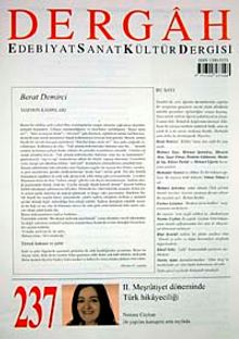 Dergah Edebiyat Sanat Kültür Dergisi Sayı:237 Kasım 2009