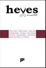 Heves / 2009 Cilt:XXIV Şiir - Eleştiri Dergisi