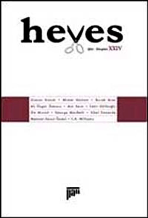 Heves / 2009 Cilt:XXIV Şiir - Eleştiri Dergisi