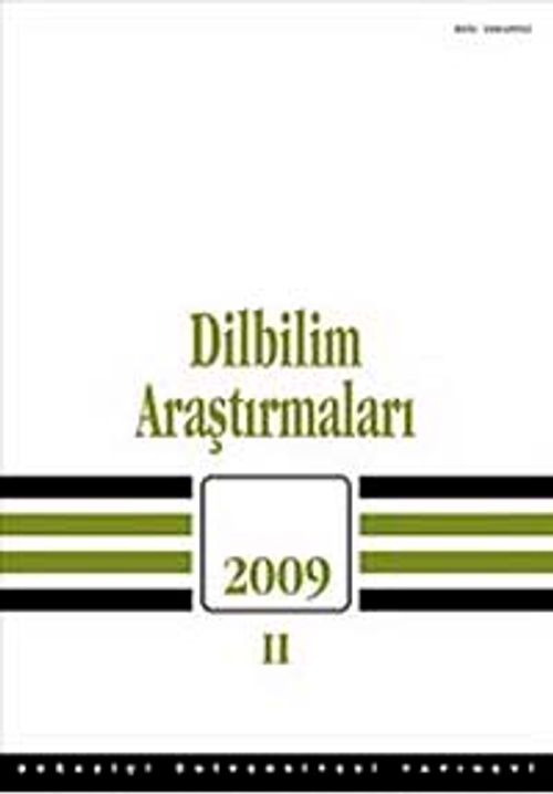 Dilbilim Araştırmaları 2009 / 2