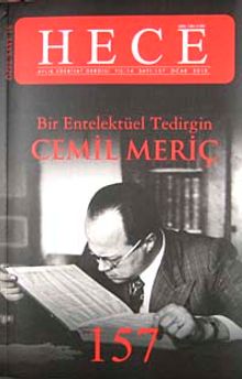 Sayı:157 Ocak 2010 Hece Aylık Edebiyat Dergisi Cemil Meriç Özel Sayısı