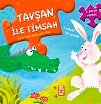 Yapboz Masallar / Tavşan ile Timsah
