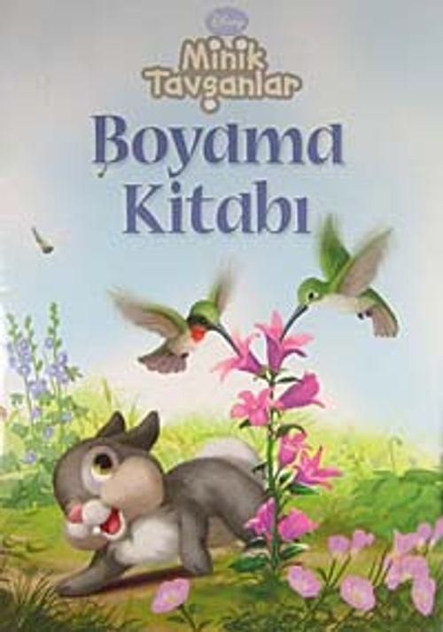 Minik Tavşanlar Boyama Kitabı