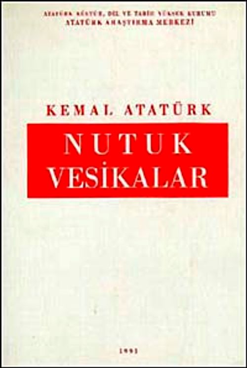 Nutuk Vesikalar (Ciltsiz)