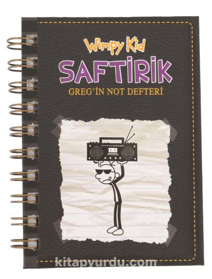Saftirik Wimpy Kid A6 Sert Kapak Spiralli Bloknot Not Defteri (SFT210)