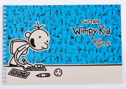 Saftirik Wimpy Kid Resim Defteri (17x25) (SFT211)